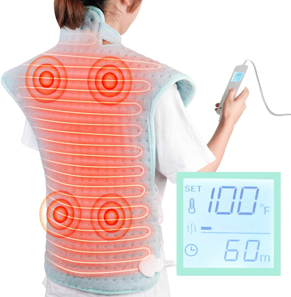 Electric Heating Pad Vest for Back and Shoulder