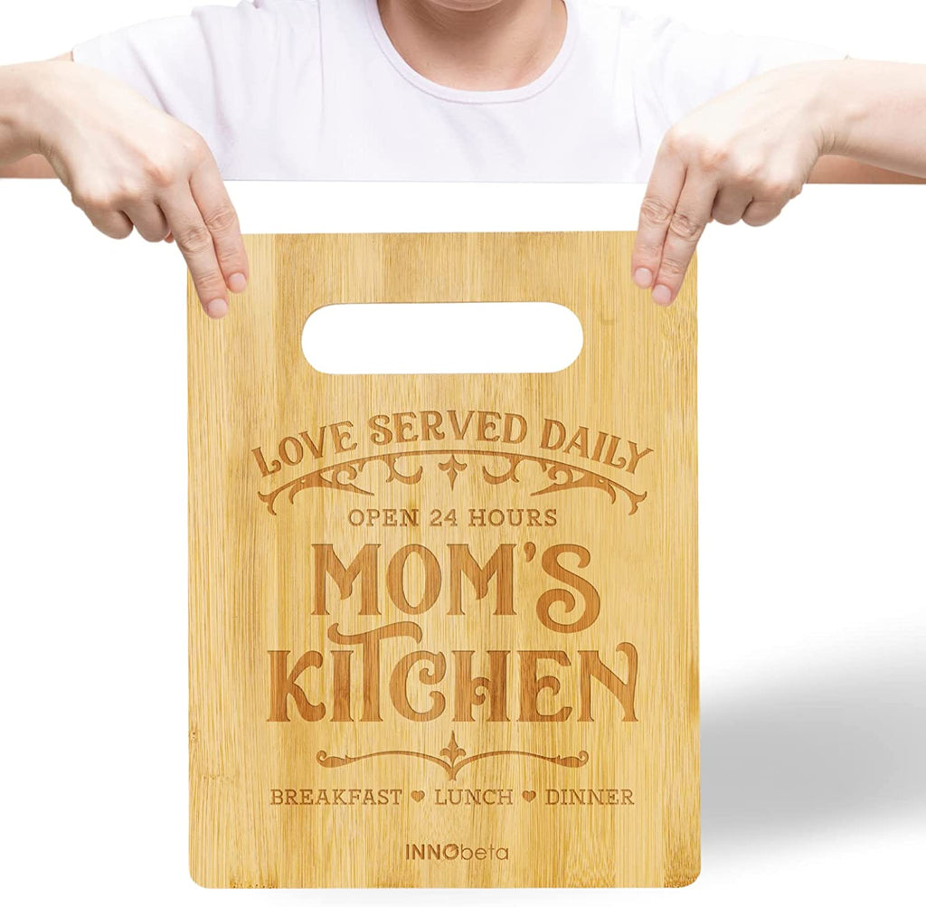 Bamboo Cutting Board for Mom (Mom's Kitchen)