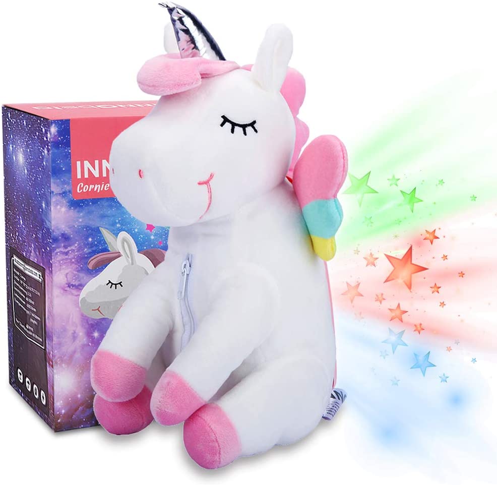 INNObeta Unicorn Star Projector Night Light for Kids (Cornie)